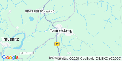 Karte Tännesberg
