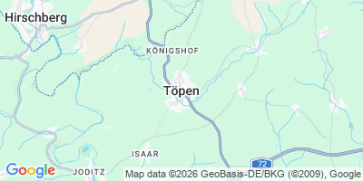 Karte Töpen