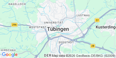 Karte Tübingen