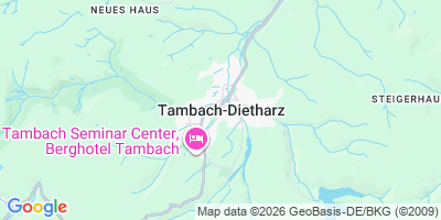 Karte Tambach-Dietharz/Thür. Wald