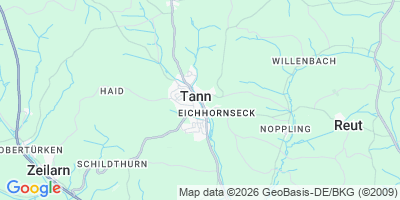 Karte Tann