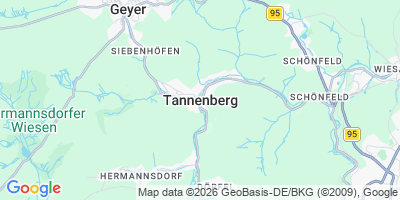 Karte Tannenberg