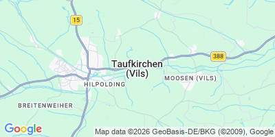 Karte Taufkirchen (Vils)
