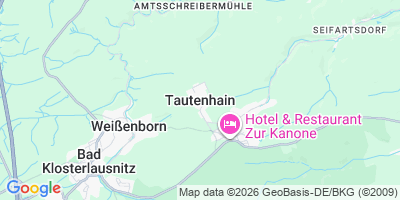 Karte Tautenhain