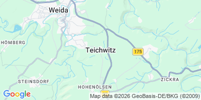 Karte Teichwitz