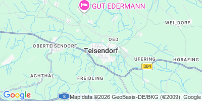Karte Teisendorf