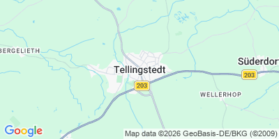 Karte Tellingstedt