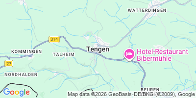 Karte Tengen