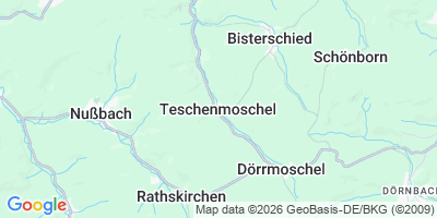 Karte Teschenmoschel