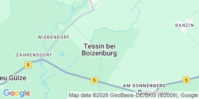 Karte Tessin b. Boizenburg