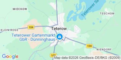 Karte Teterow