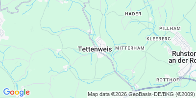 Karte Tettenweis