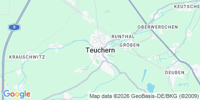 Karte Teuchern