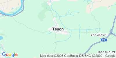 Karte Teugn