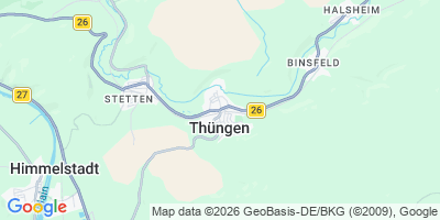 Karte Thüngen