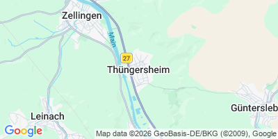 Karte Thüngersheim