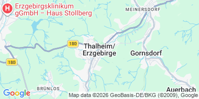 Karte Thalheim/Erzgeb.