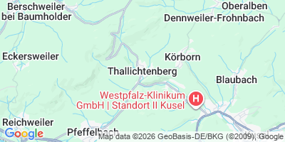 Karte Thallichtenberg