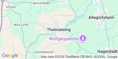Karte Thalmassing