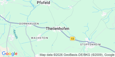 Karte Theilenhofen