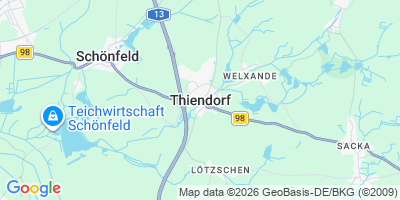 Karte Thiendorf