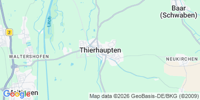 Karte Thierhaupten