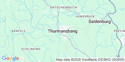 Karte Thurmansbang