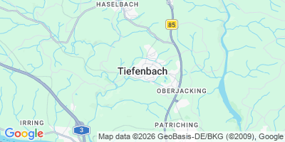 Karte Tiefenbach