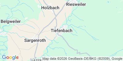 Karte Tiefenbach