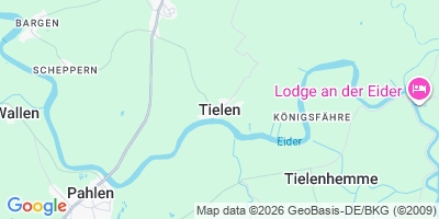 Karte Tielen