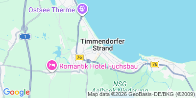 Karte Timmendorfer Strand