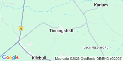 Karte Tinningstedt