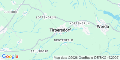 Karte Tirpersdorf