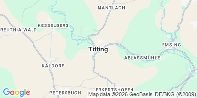 Karte Titting