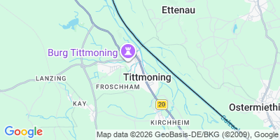 Karte Tittmoning