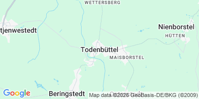 Karte Todenbüttel