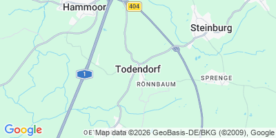 Karte Todendorf
