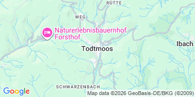 Karte Todtmoos