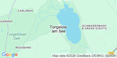 Karte Torgelow am See