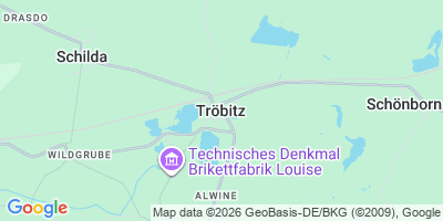 Karte Tröbitz