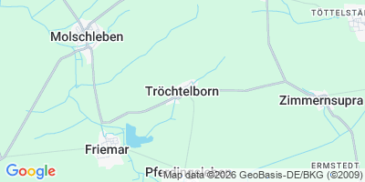 Karte Tröchtelborn