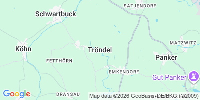 Karte Tröndel