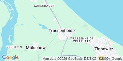 Karte Trassenheide