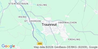Karte Traunreut