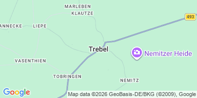 Karte Trebel
