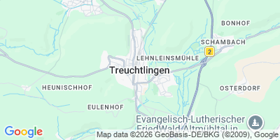 Karte Treuchtlingen