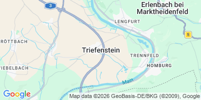 Karte Triefenstein