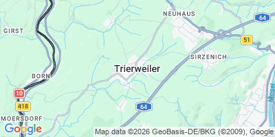 Karte Trierweiler