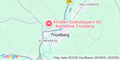 Karte Trostberg