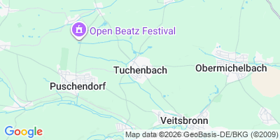 Karte Tuchenbach